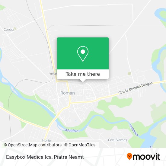 Easybox Medica Ica map