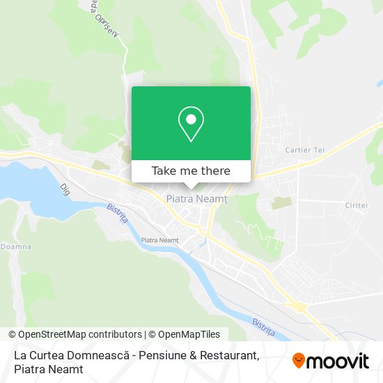 La Curtea Domnească - Pensiune & Restaurant map