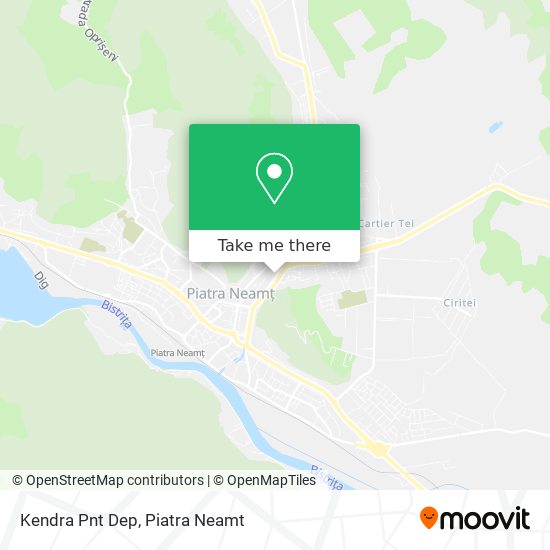 Kendra Pnt Dep map