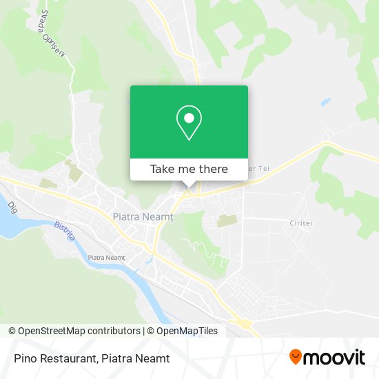 Pino Restaurant map