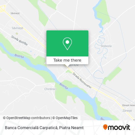 Banca Comercială Carpatică map