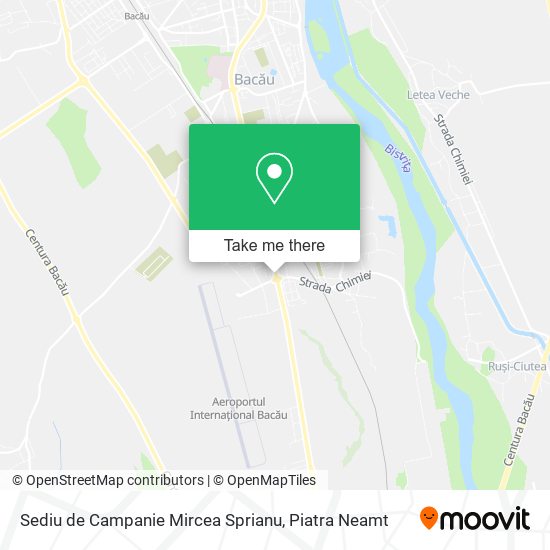 Sediu de Campanie Mircea Sprianu map