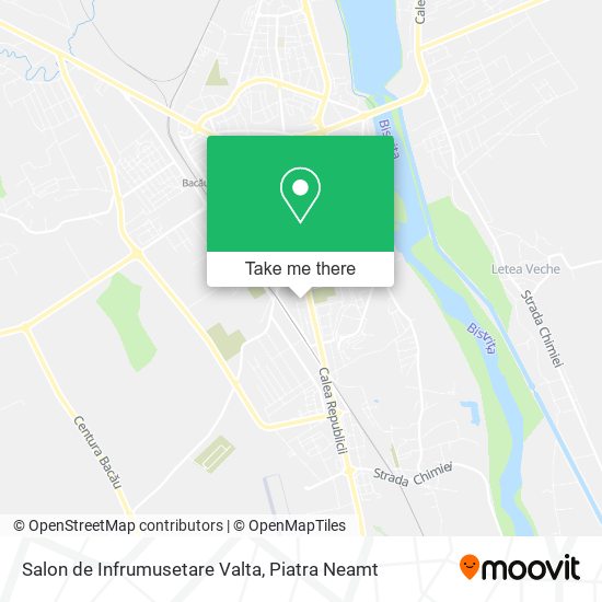 Salon de Infrumusetare Valta map
