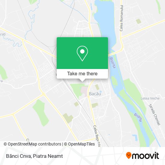 Bãnci Cnva map