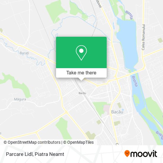 Parcare Lidl map