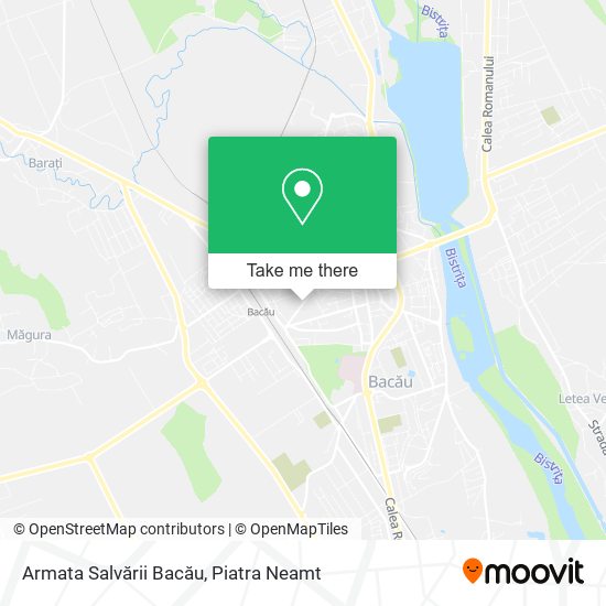 Armata Salvării Bacău map