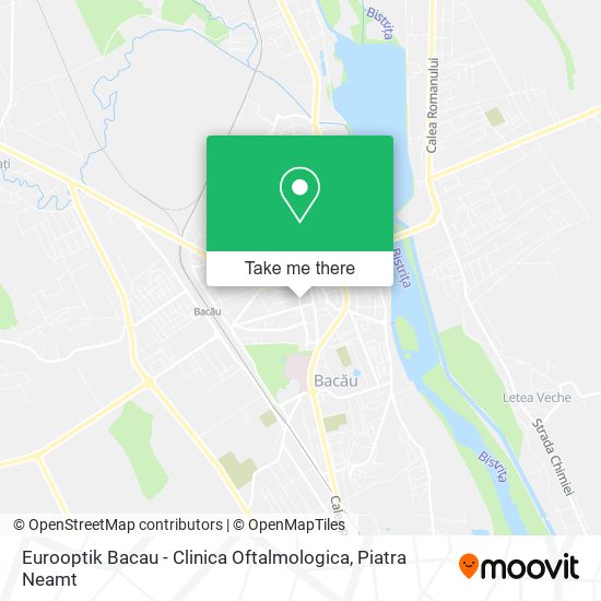 Eurooptik Bacau - Clinica Oftalmologica map