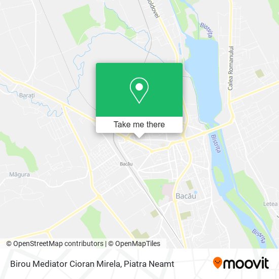 Birou Mediator Cioran Mirela map