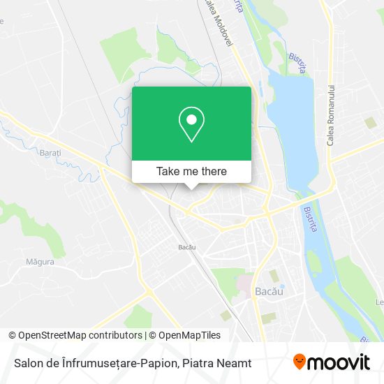 Salon de Înfrumusețare-Papion map