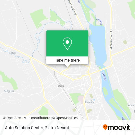 Auto Solution Center map