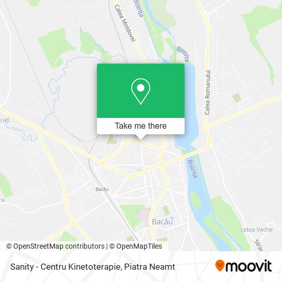 Sanity - Centru Kinetoterapie map