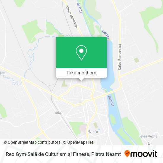 Red Gym-Sală de Culturism și Fitness map