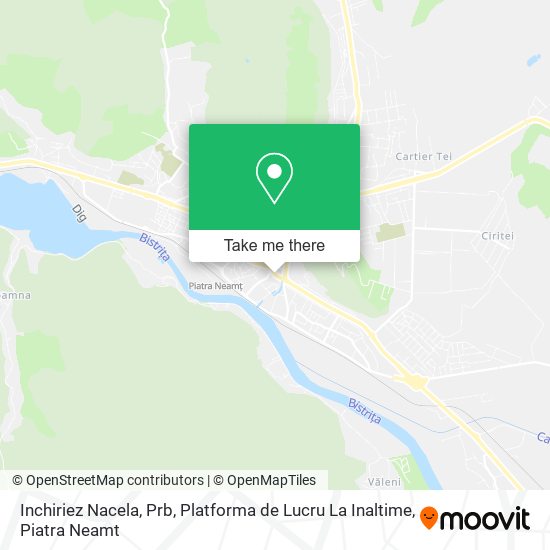 Inchiriez Nacela, Prb, Platforma de Lucru La Inaltime map