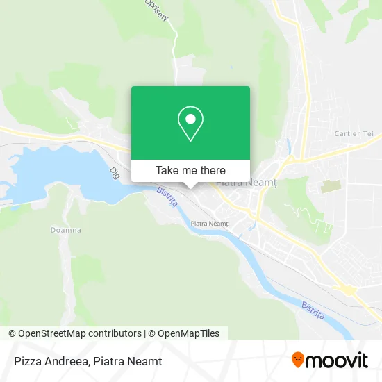 Pizza Andreea map