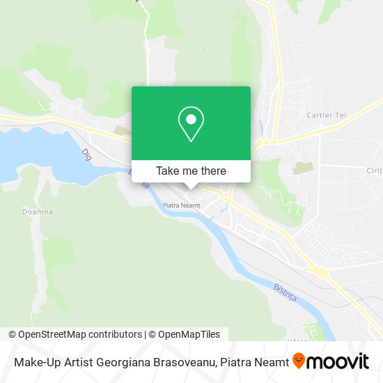 Make-Up Artist Georgiana Brasoveanu map