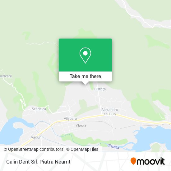 Calin Dent Srl map