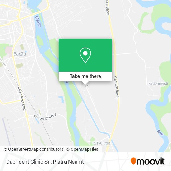 Dabrident Clinic Srl map