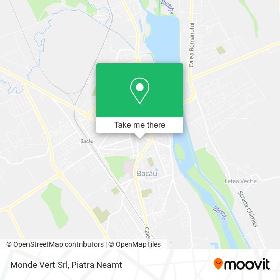 Monde Vert Srl map