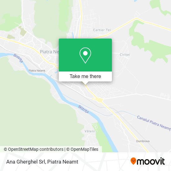 Ana Gherghel Srl map
