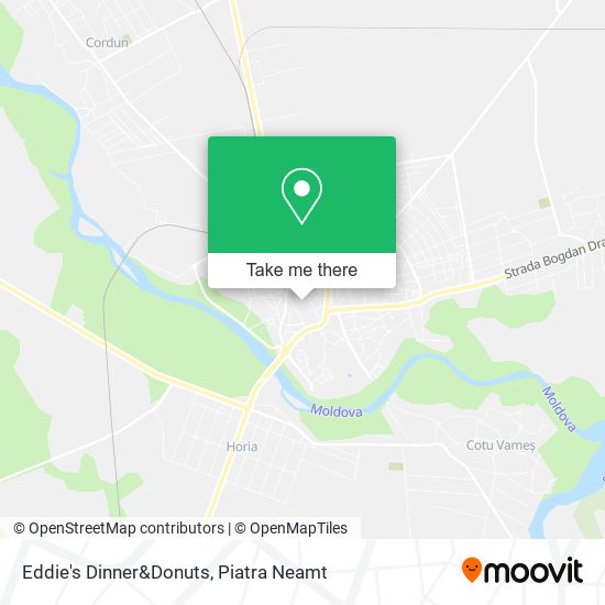 Eddie's Dinner&Donuts map