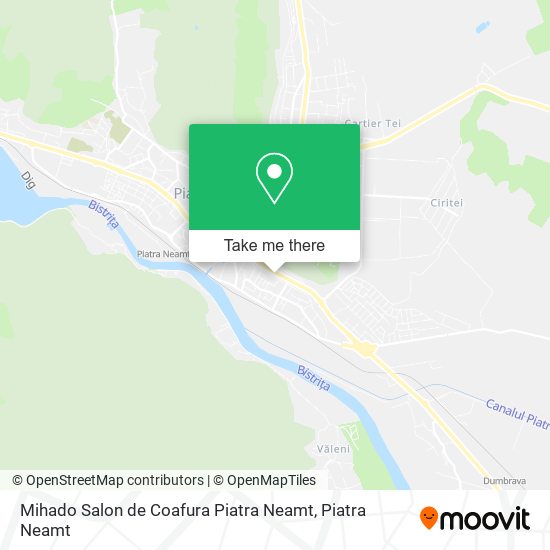 Mihado Salon de Coafura Piatra Neamt map