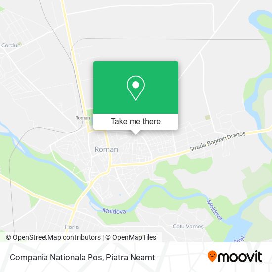 Compania Nationala Pos map