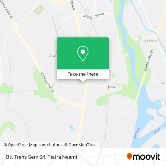 Btt Trans Serv Srl map