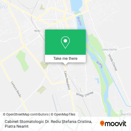 Cabinet Stomatologic Dr. Rediu Ștefania Cristina map