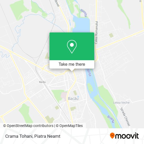 Crama Tohani map
