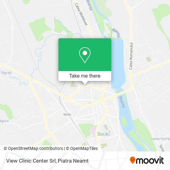 View Clinic Center Srl map