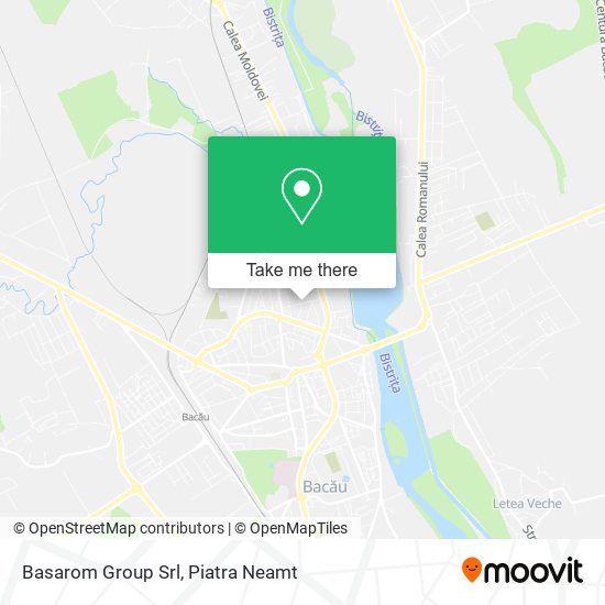 Basarom Group Srl map