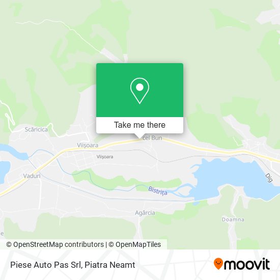 Piese Auto Pas Srl map