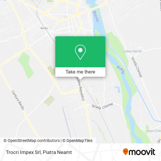 Trocri Impex Srl map