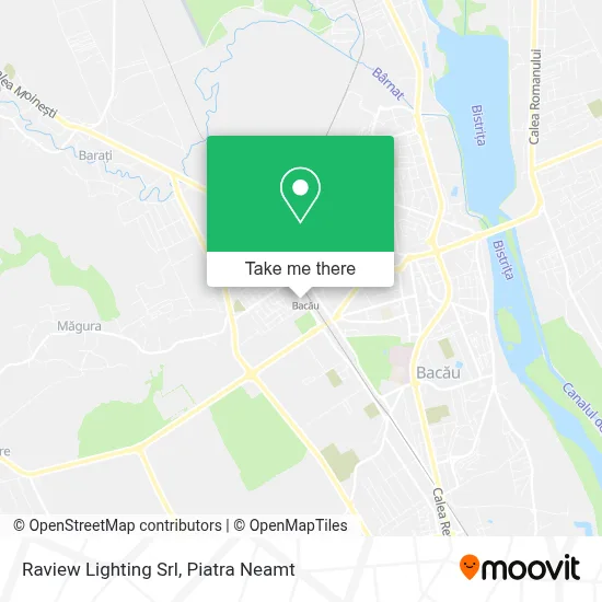 Raview Lighting Srl map