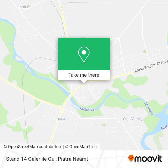 Stand 14 Galeriile Gul map