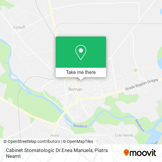 Cabinet Stomatologic Dr.Enea Manuela map