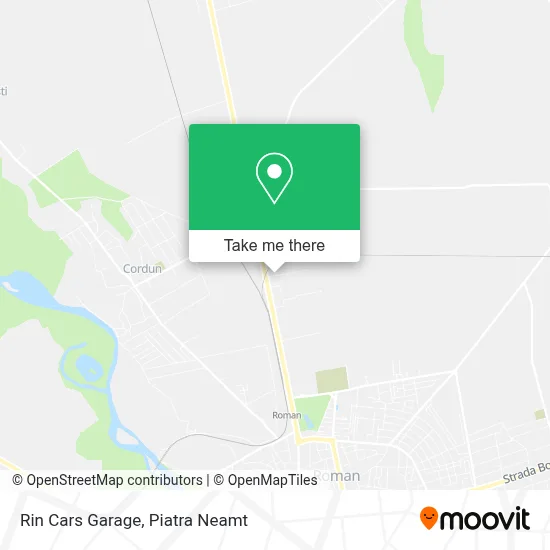 Rin Cars Garage map