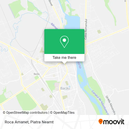 Roca Amanet map