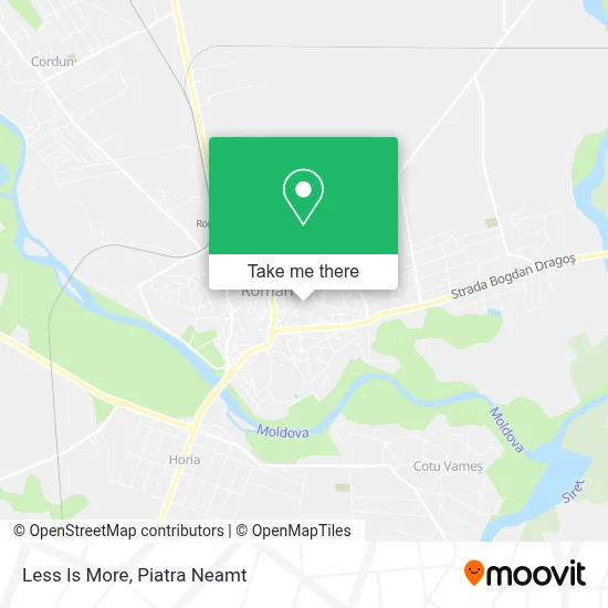 Less Is More map