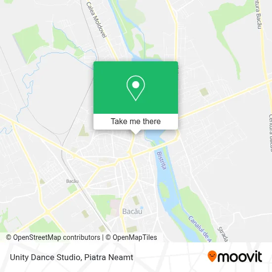 Unity Dance Studio map