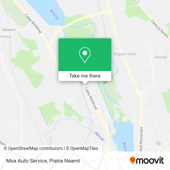 Msa Auto Service map
