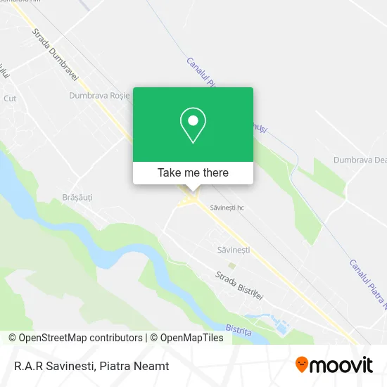 R.A.R Savinesti map