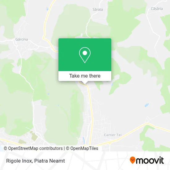 Rigole Inox map