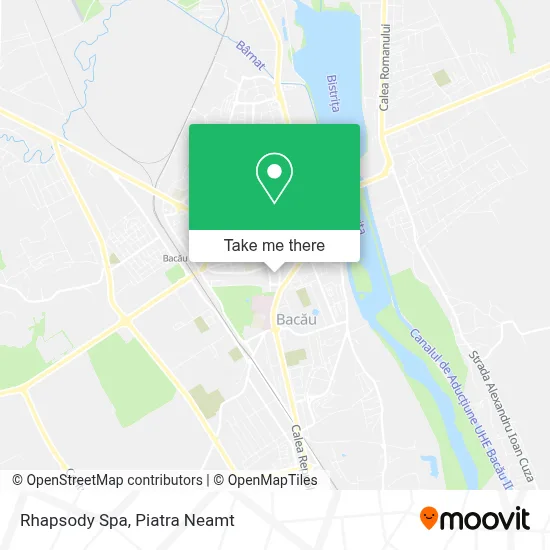 Rhapsody Spa map