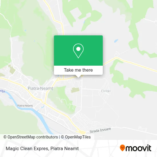 Magic Clean Expres map