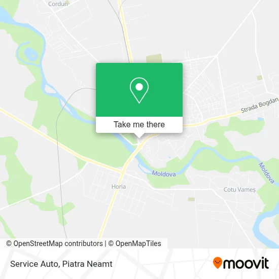 Service Auto map
