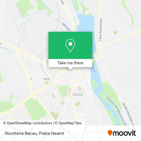Risotteria Bacau map