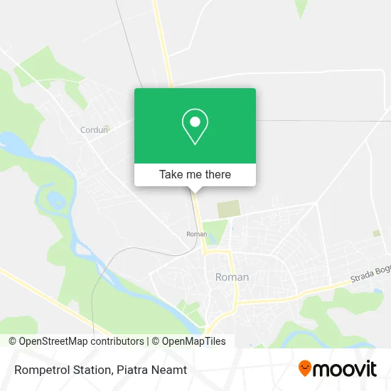 Rompetrol Station map