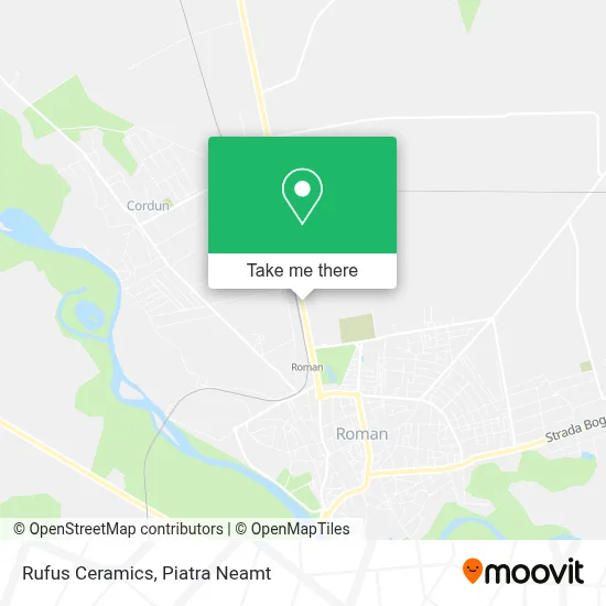 Rufus Ceramics map