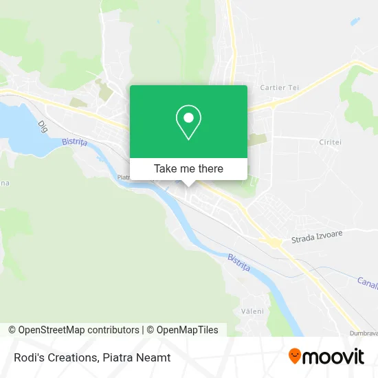 Rodi's Creations map